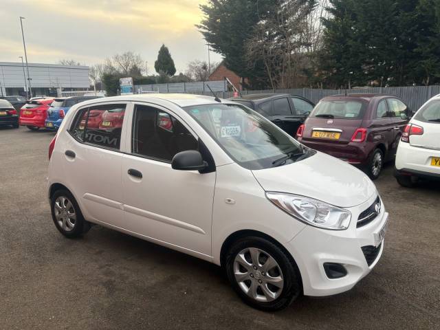 2013 Hyundai i10 1.2 Classic White 5dr Hatch,
