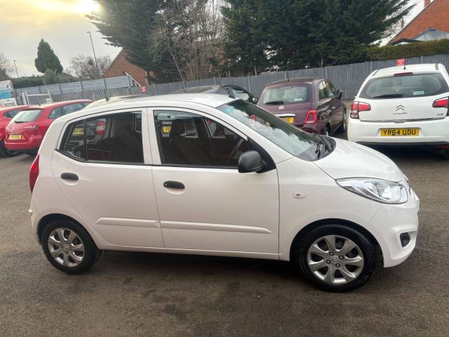 2013 Hyundai i10 1.2 Classic White 5dr Hatch,