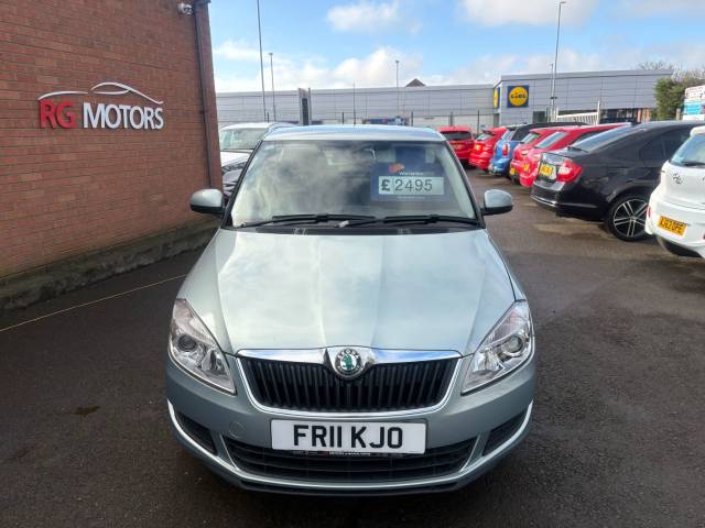 2011 Skoda Fabia 1.2 TSI SE Green 5dr Hatch