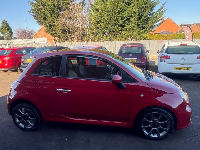 2013 Fiat 500 1.2 S Red 3dr Hatch