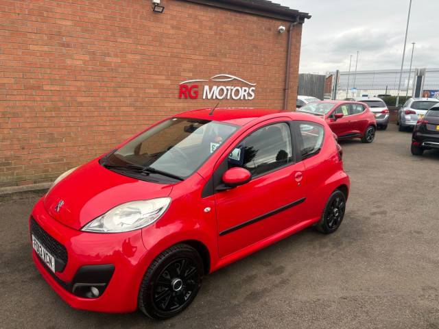 Peugeot 107 1.0 Active Red 3dr Hatch Hatchback Petrol Red
