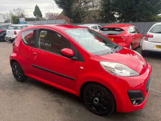 2013 Peugeot 107 1.0 Active Red 3dr Hatch