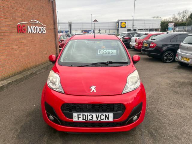 2013 Peugeot 107 1.0 Active Red 3dr Hatch