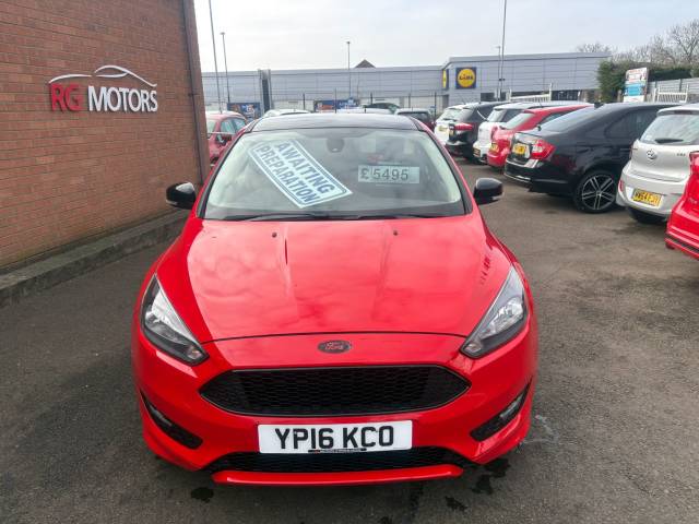 2016 Ford Focus 1.5 EcoBoost 182 Zetec S Red 5dr Hatch