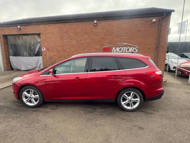 2014 Ford Focus 2.0 TDCi 163 Titanium X Red 5dr Estate