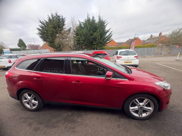 2014 Ford Focus 2.0 TDCi 163 Titanium X Red 5dr Estate