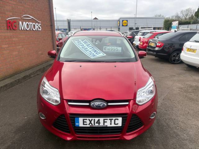 2014 Ford Focus 2.0 TDCi 163 Titanium X Red 5dr Estate