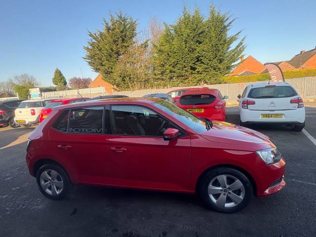 2016 Skoda Fabia 1.2 TSI 90 SE Red 5dr Hatch