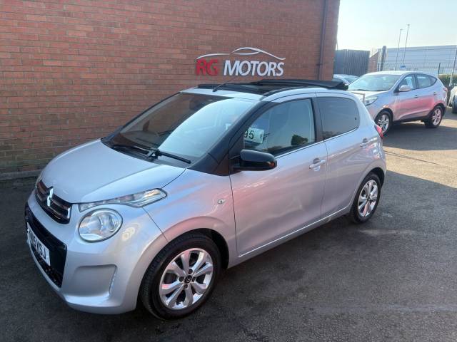 Citroen C1 1.2 PureTech Flair Silver 5dr Hatch Hatchback Petrol Grey