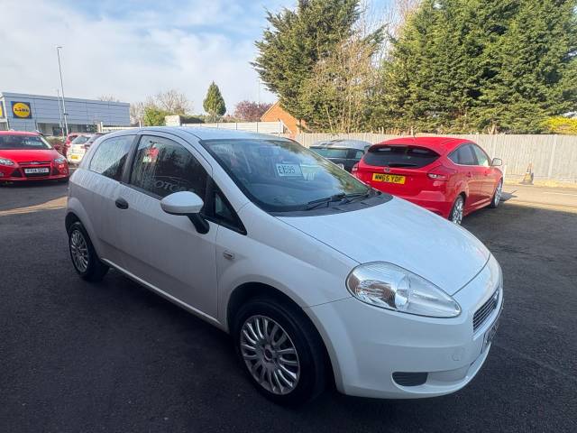 2009 Fiat Grande Punto 1.4 Active White 3dr Hatch