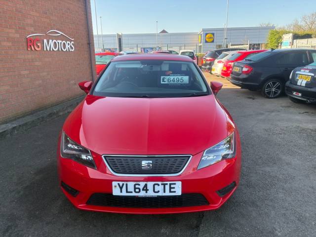 2015 SEAT Leon 1.6 TDI Ecomotive SE Red 3dr Hatch [Technology Pack]