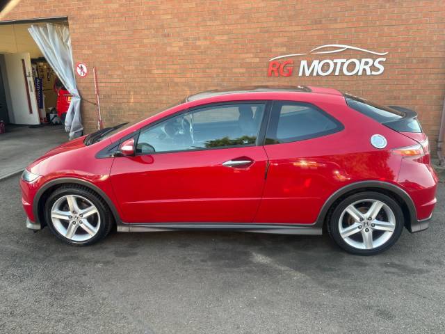2007 Honda Civic 1.8 i-VTEC Type S GT Red 3dr Hatch