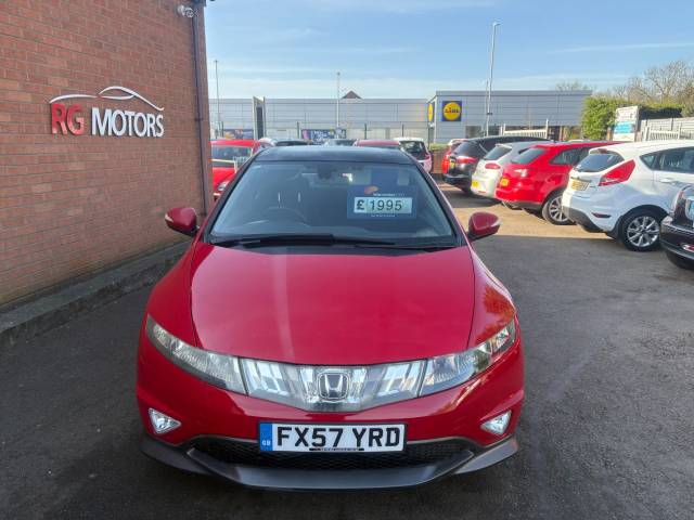 2007 Honda Civic 1.8 i-VTEC Type S GT Red 3dr Hatch