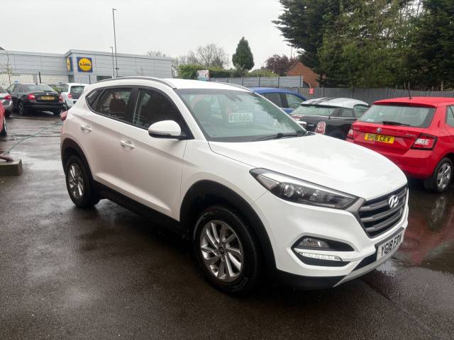 2018 Hyundai Tucson 1.6 GDi Blue Drive SE Nav White 5dr 2WD