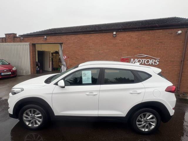 2018 Hyundai Tucson 1.6 GDi Blue Drive SE Nav White 5dr 2WD