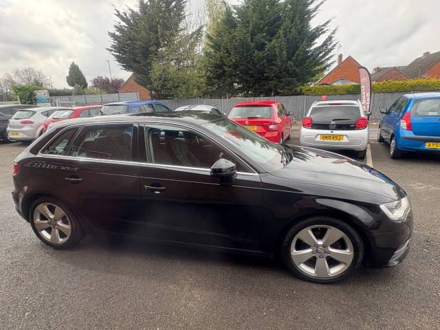 2013 Audi A3 2.0 TDI Sport Black 5dr Hatch, £20 Tax, 58 MPG