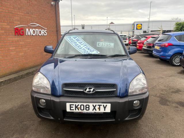 2008 Hyundai Tucson 2.0 CDX Blue 5dr Estate