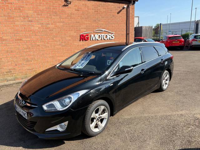 Hyundai i40 1.7 CRDi [136] Blue Drive Active Black 5dr Estate Estate Diesel Black
