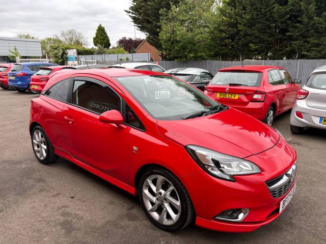 2017 Vauxhall Corsa 1.4T SRi Vx-line Red 3dr Hatch