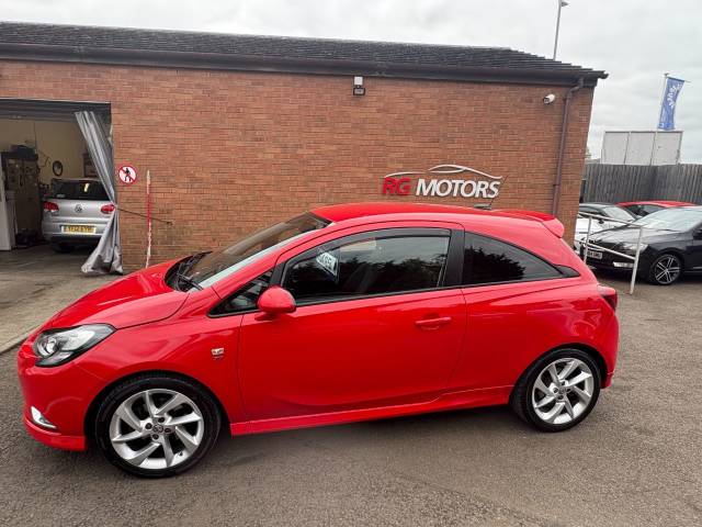 2017 Vauxhall Corsa 1.4T SRi Vx-line Red 3dr Hatch