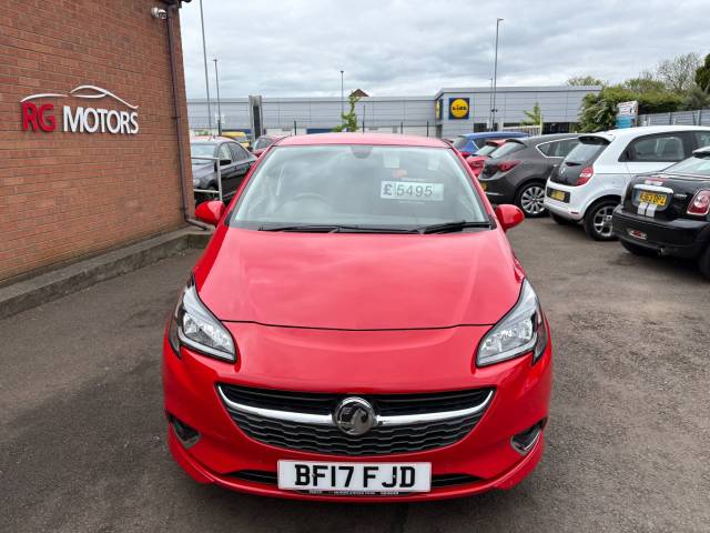 2017 Vauxhall Corsa 1.4T SRi Vx-line Red 3dr Hatch