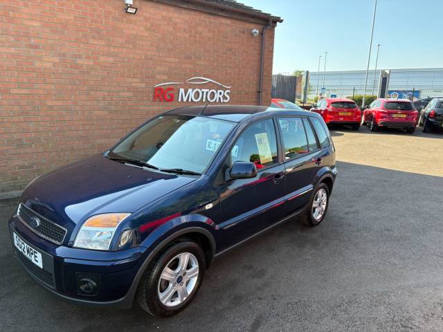 Ford Fusion 1.4 Zetec Blue 5dr Hatch [Climate] Hatchback Petrol Blue