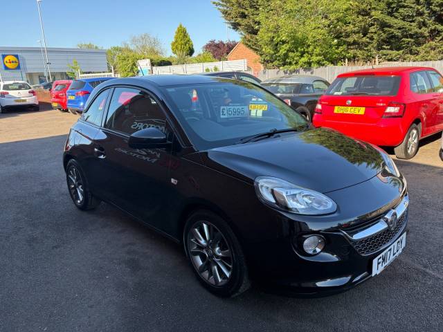 2017 Vauxhall Adam 1.2i Jam Black 3dr  Hatch