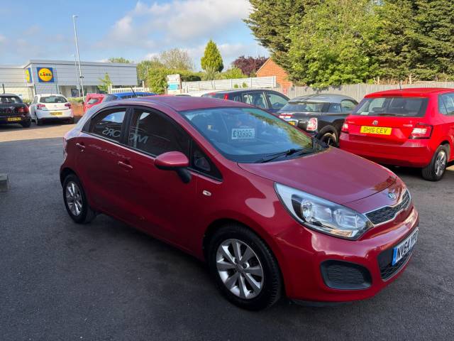 2015 Kia Rio 1.1 CRDi VR7 EcoDynamics Red 5dr Hatch