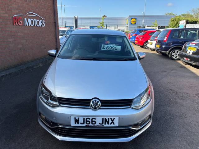 2016 Volkswagen Polo 1.2 TSI Match Silver 5dr Hatch