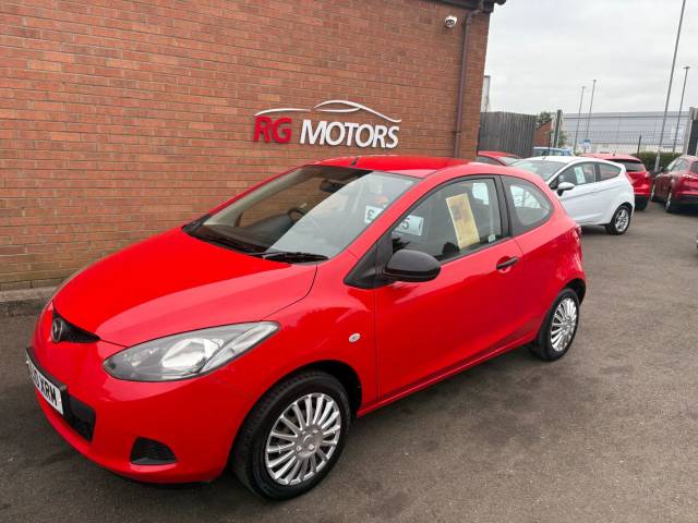Mazda 2 1.3 TS [AC] Red 3dr Hatch Hatchback Petrol Red