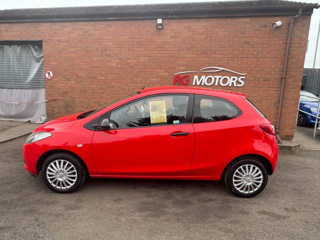 2010 Mazda 2 1.3 TS [AC] Red 3dr Hatch