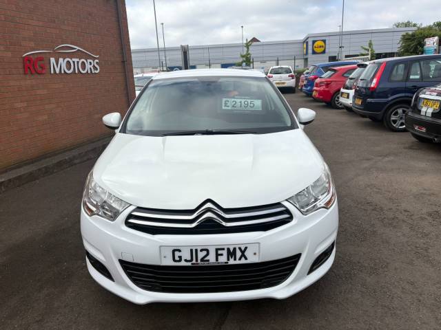 2012 Citroen C4 1.6 HDi [110] VTR+ White 5dr Hatch