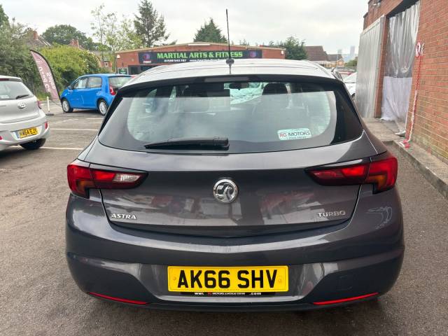 2016 Vauxhall Astra 1.4T 16V 125 Energy Grey 5dr Hatch