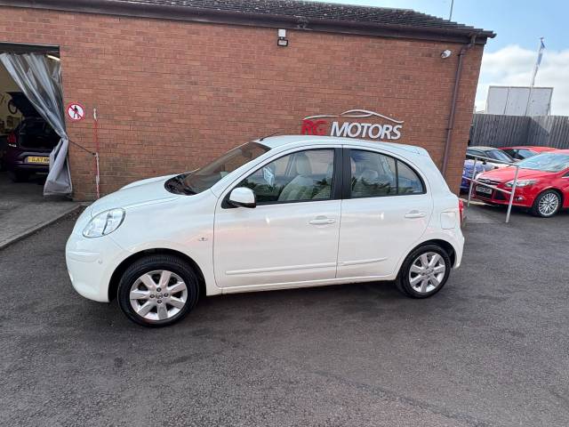 2012 Nissan Micra 1.2 Shiro White 5dr Hatch