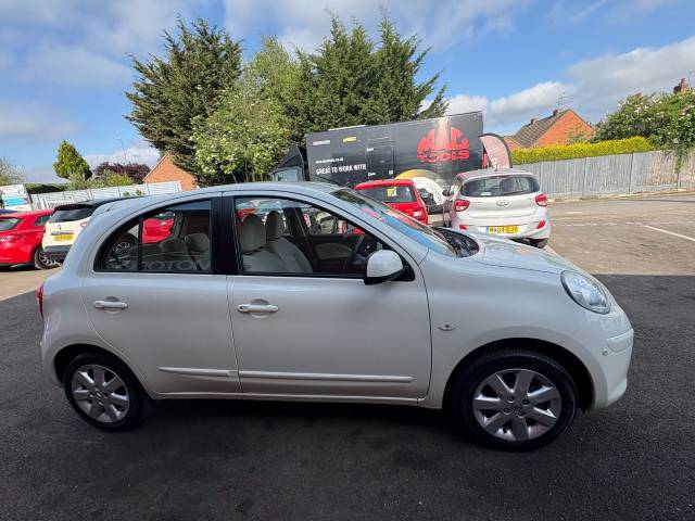 2012 Nissan Micra 1.2 Shiro White 5dr Hatch