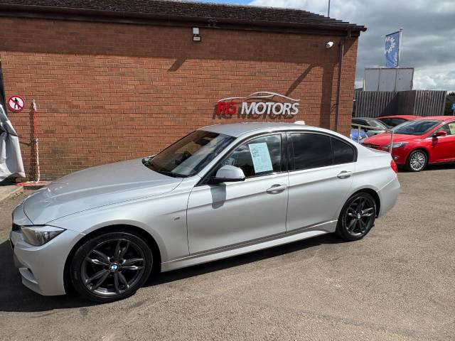 2014 BMW 3 Series 2.0 318d M Sport Silver 4dr Step Auto
