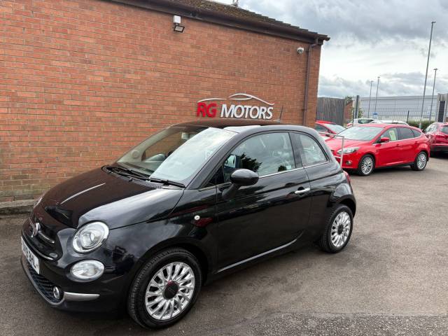 Fiat 500 1.2 Lounge 3dr Hatchback Petrol Black