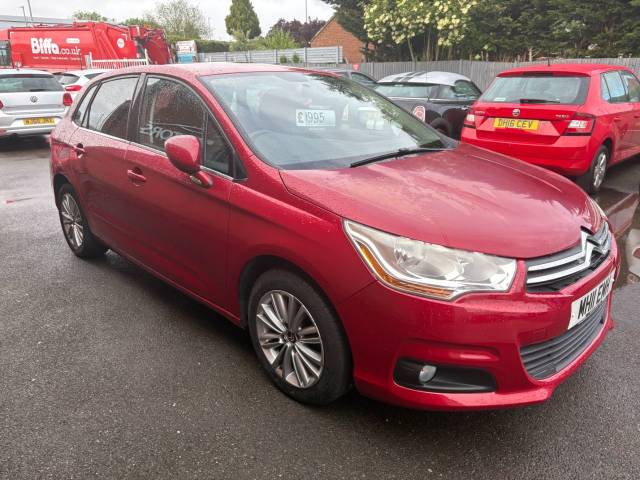 2011 Citroen C4 1.6 HDi VTR+ Red 5dr Hatch