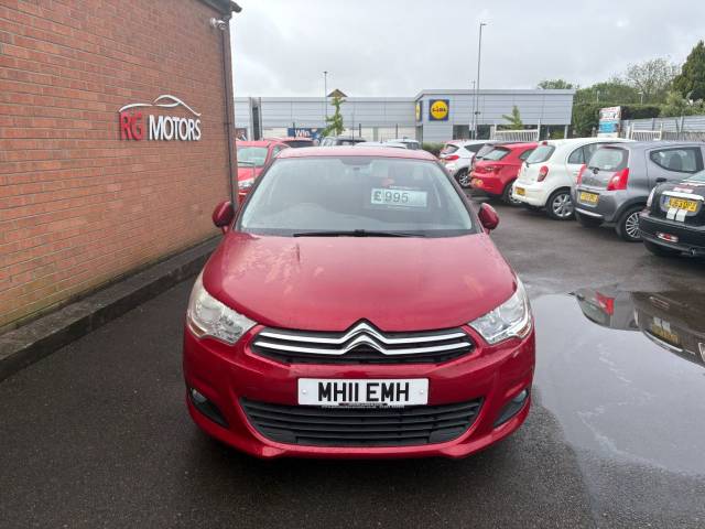 2011 Citroen C4 1.6 HDi VTR+ Red 5dr Hatch