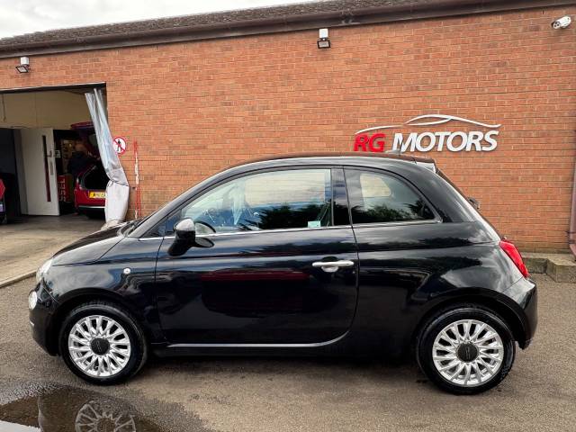 2017 Fiat 500 1.2 Lounge Black 3dr Hatch