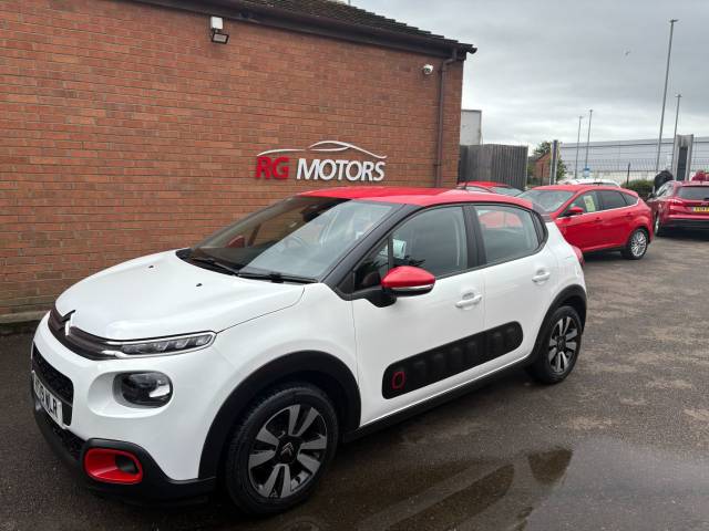 Citroen C3 1.2 PureTech Feel White 5dr Hatch Hatchback Petrol White