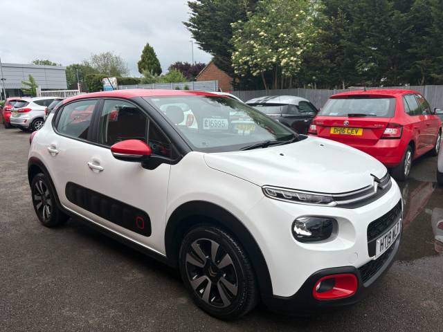2019 Citroen C3 1.2 PureTech Feel White 5dr Hatch