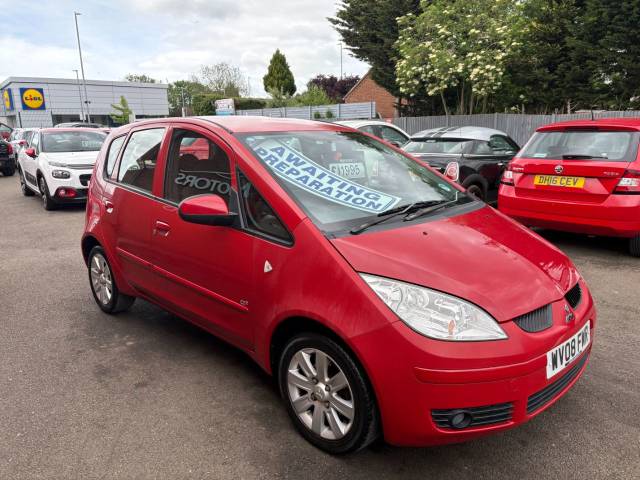 2008 Mitsubishi Colt 1.5 DI-D CZ2 Red 5dr Auto Hatch