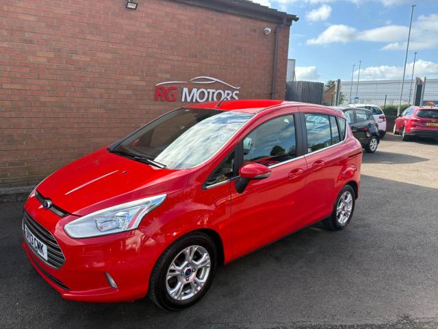 Ford B-MAX 1.0 EcoBoost Zetec Red 5dr Hatch MPV Petrol Red