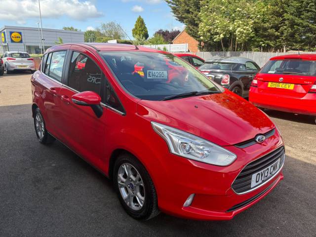 2013 Ford B-MAX 1.0 EcoBoost Zetec Red 5dr Hatch
