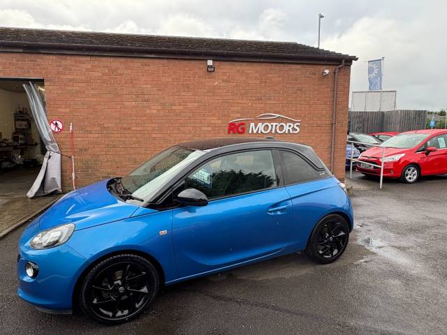 2017 Vauxhall Adam 1.2i Energised Blue 3dr Hatch