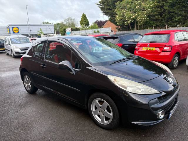 2009 Peugeot 207 1.4 Verve Black 3dr Hatch