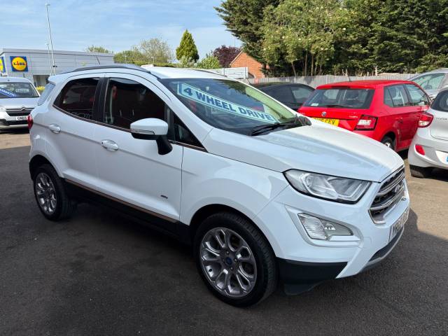 2018 Ford Ecosport 1.5 EcoBlue 125 Titanium White 5dr Hatch AWD