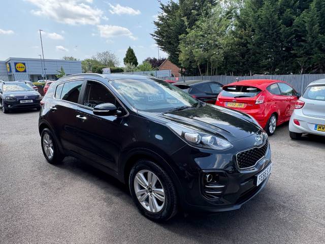 2016 Kia Sportage 1.7 CRDi ISG 2 Black 5dr Estate