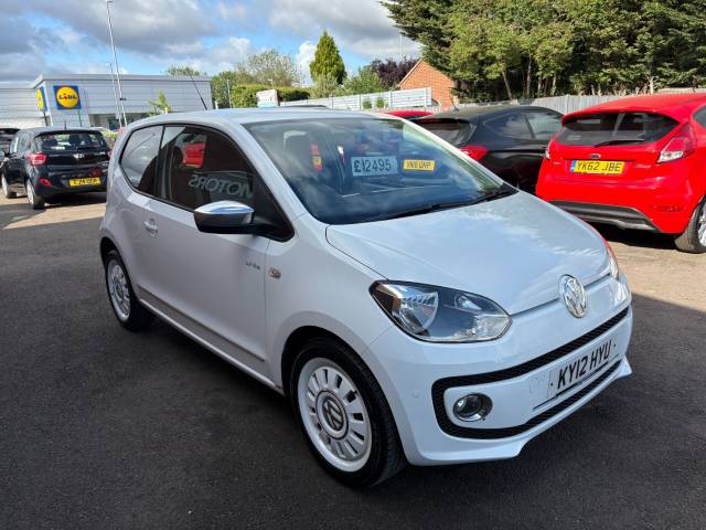 2012 Volkswagen Up 1.0 Up White 3dr Hatch